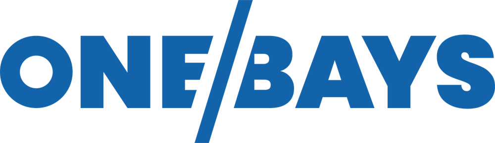 Logo Onebays, version bleue